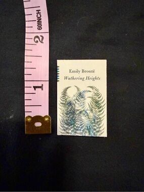 Mini Brands Books Wuthering Heights Emily Brontë Miniature Classic Book